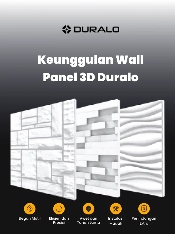 Berbagai Keunggulan Wall Panel 3D Duralo