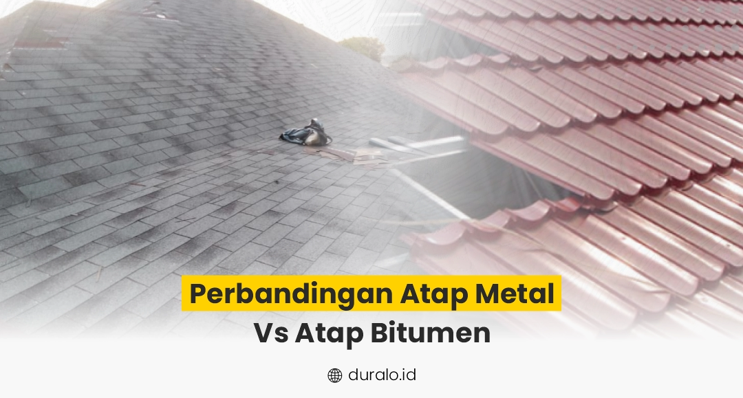 Perbandingan Atap Metal Vs Atap Bitumen