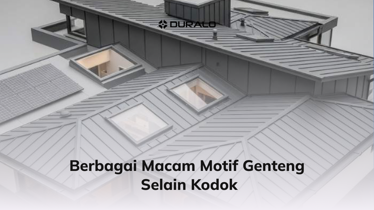 Berbagai Macam Motif Genteng Selain Kodok