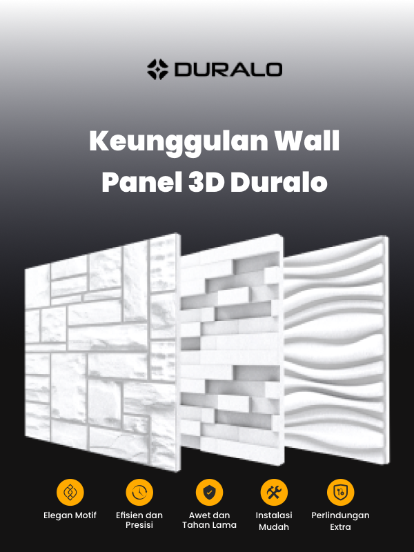 Berbagai Keunggulan Wall Panel 3D Duralo