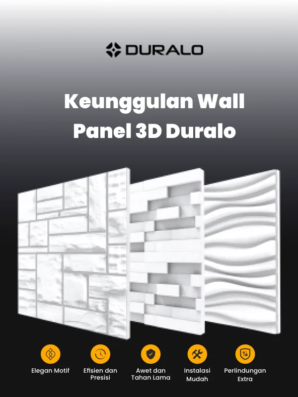Berbagai Kelebihan Wall Panel 3D Duralo