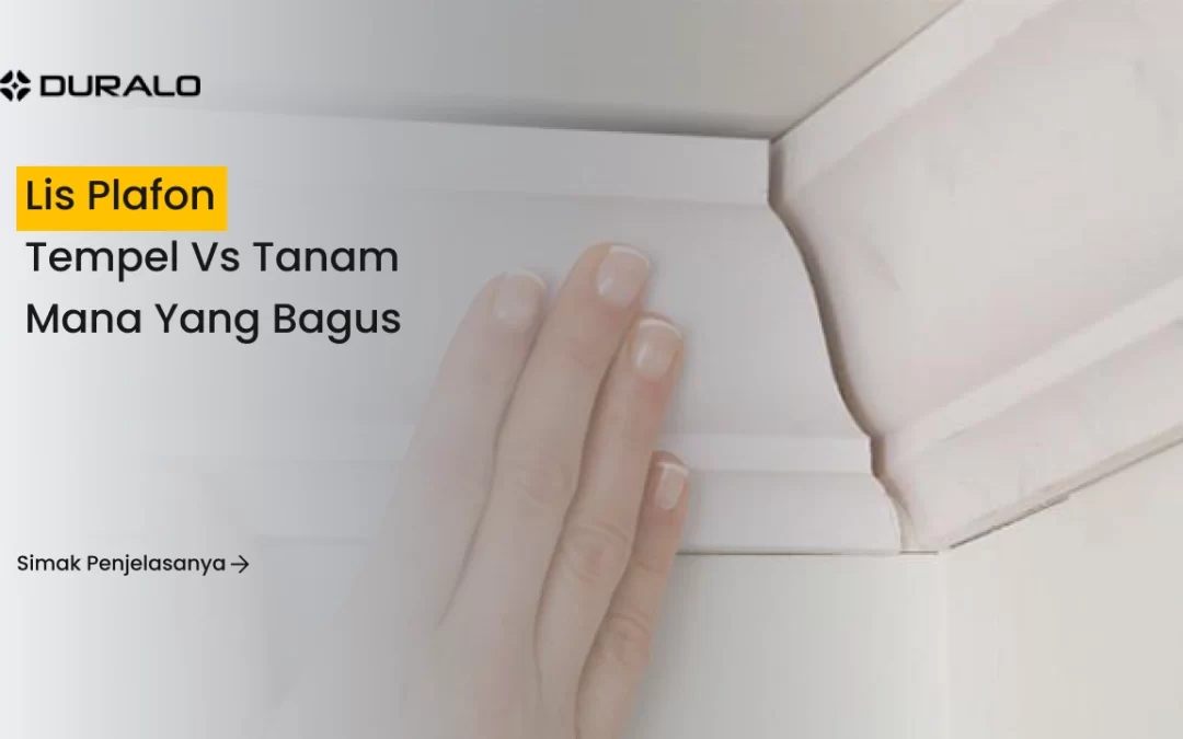 Lis Plafon Tempel vs Tanam Mana yang Bagus?