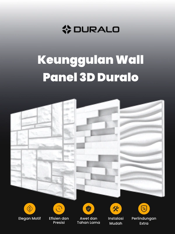 Berbagai Keunggulan Wall Panel 3D Duralo
