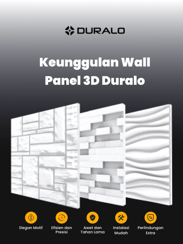 Berbagai Keunggulan Wall Panel 3D Duralo