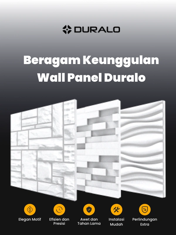 Beragam Keunggulan Wall Panel 3D Duralo