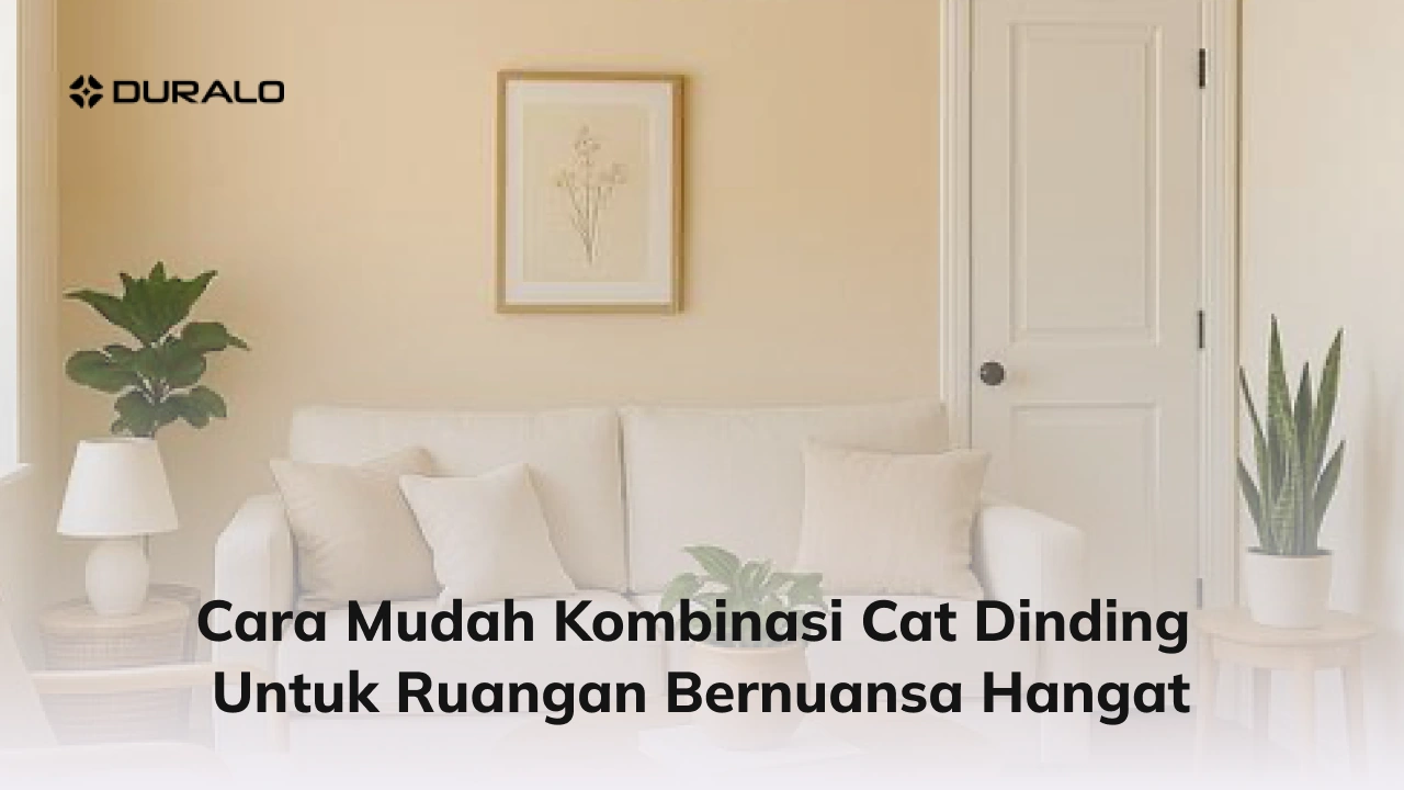 Cara Mudah Kombinasi Cat Dinding untuk Ruangan Bernuansa Hangat