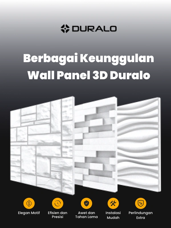 Berbagai Keunggulan Wall Panel 3D Duralo
