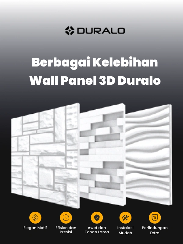 Berbagai Kelebihan Wall Panel 3D Duralo