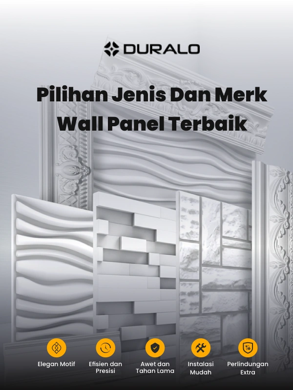 Pilihan Jenis dan Merk Wall Panel Terbaik