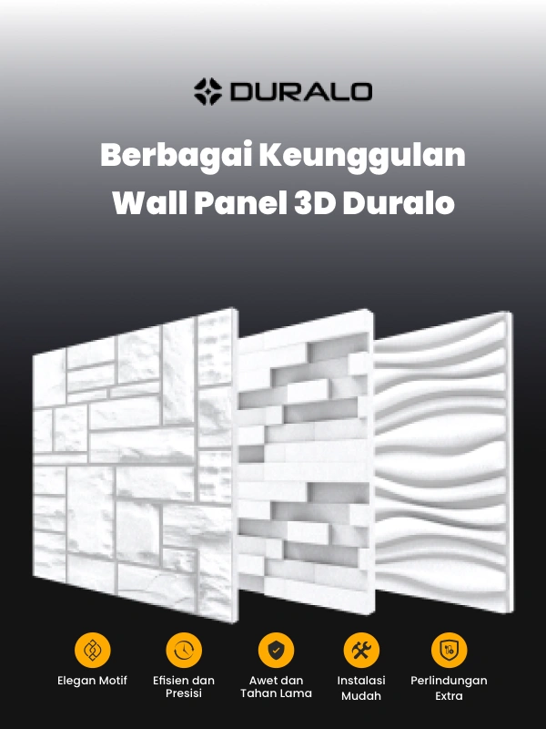 Berbagai Keunggulan Wall Panel 3D Duralo