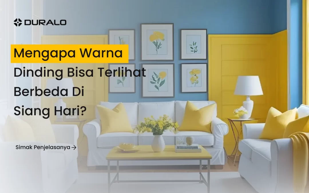 Mengapa Warna Dinding Bisa Terlihat Berbeda di Siang Hari?