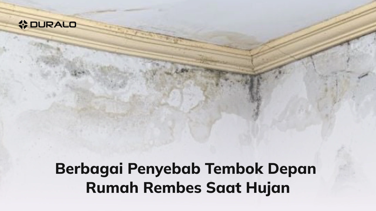 Berbagai Penyebab Tembok Depan Rumah Rembes Saat Hujan