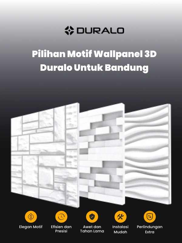 Pilihan Motif Wallpanel 3D Duralo untuk Bandung