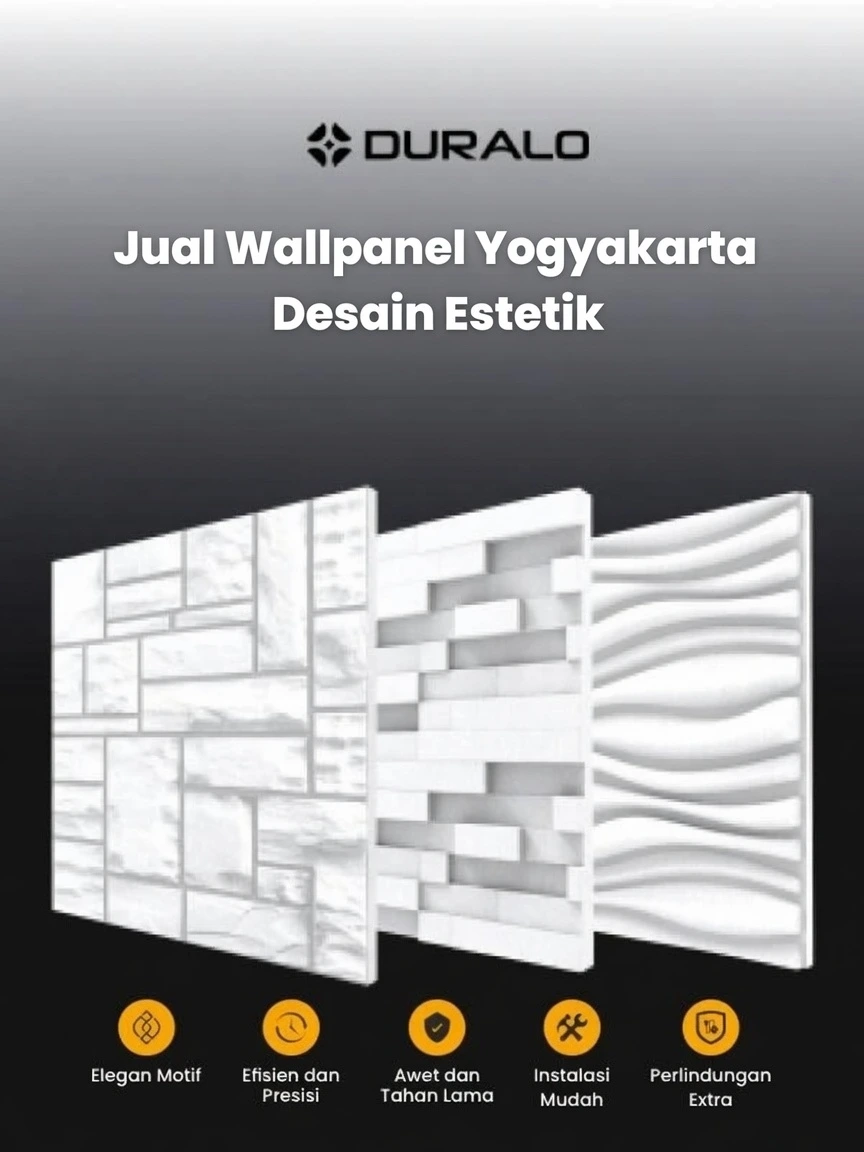 Jual Wallpanel Yogyakarta Desain Estetik