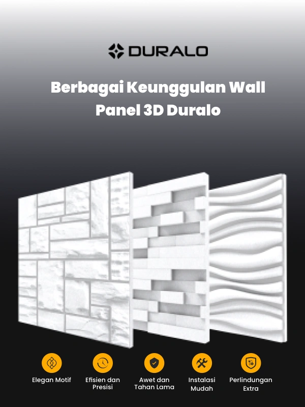 Berbagai Keunggulan Wall Panel 3D Duralo