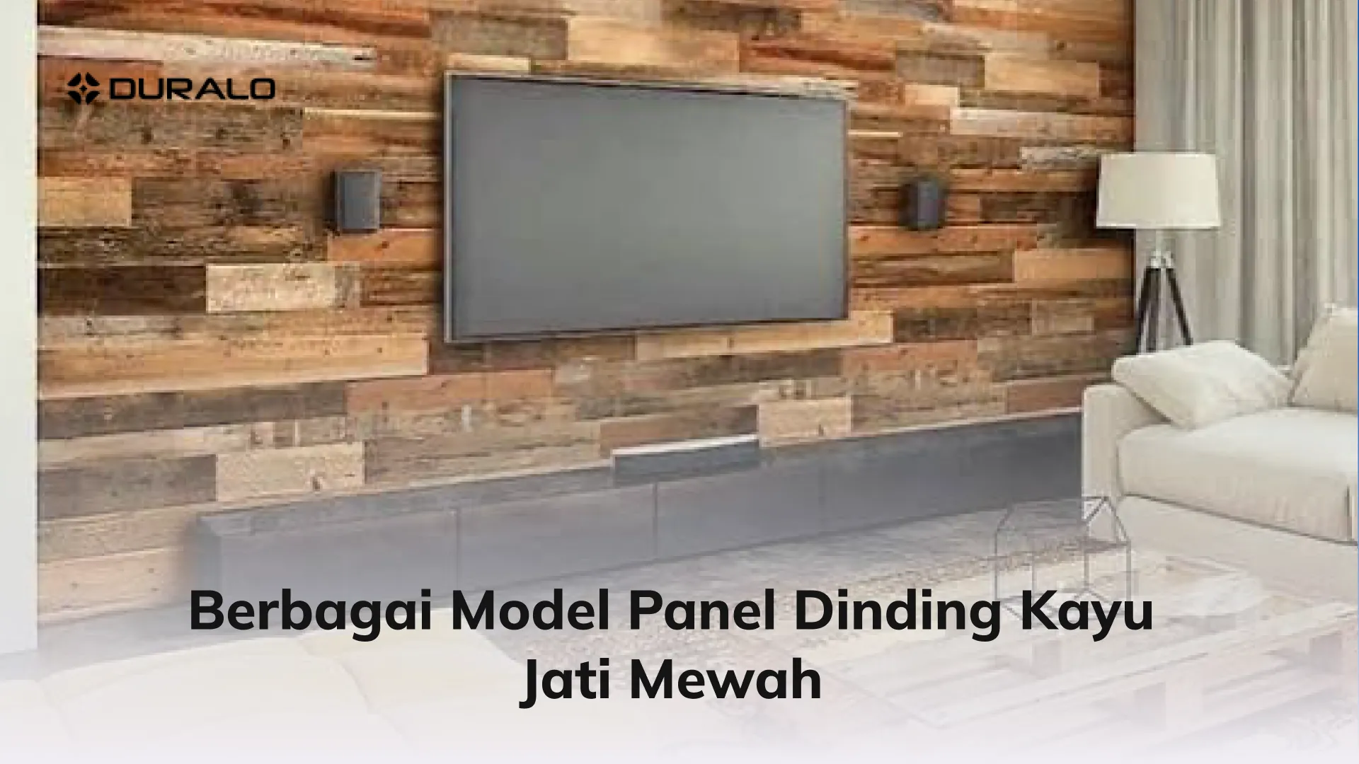 Berbagai Model Panel Dinding Kayu Jati Mewah