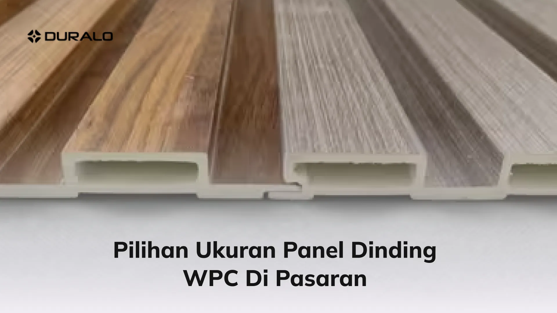 Pilihan Ukuran Panel Dinding WPC di Pasaran