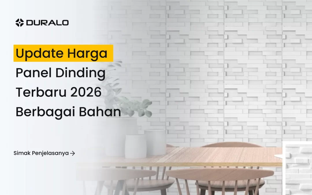 Update Harga Panel Dinding Terbaru 2026 Berbagai Bahan