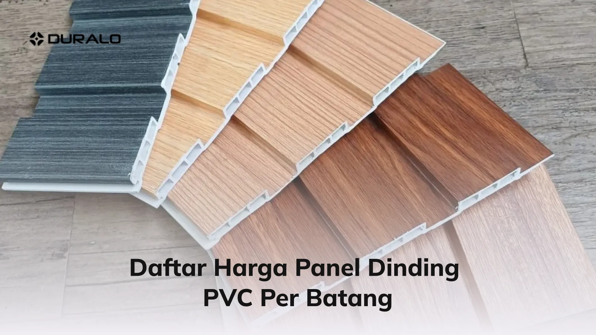 Daftar Harga Panel Dinding PVC Per Batang