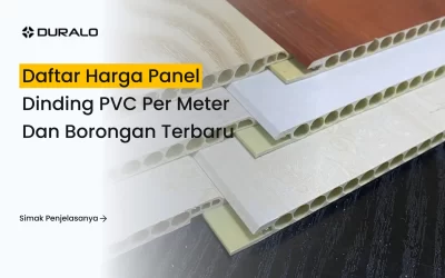 Daftar Harga Panel Dinding PVC Per Meter dan Borongan Terbaru