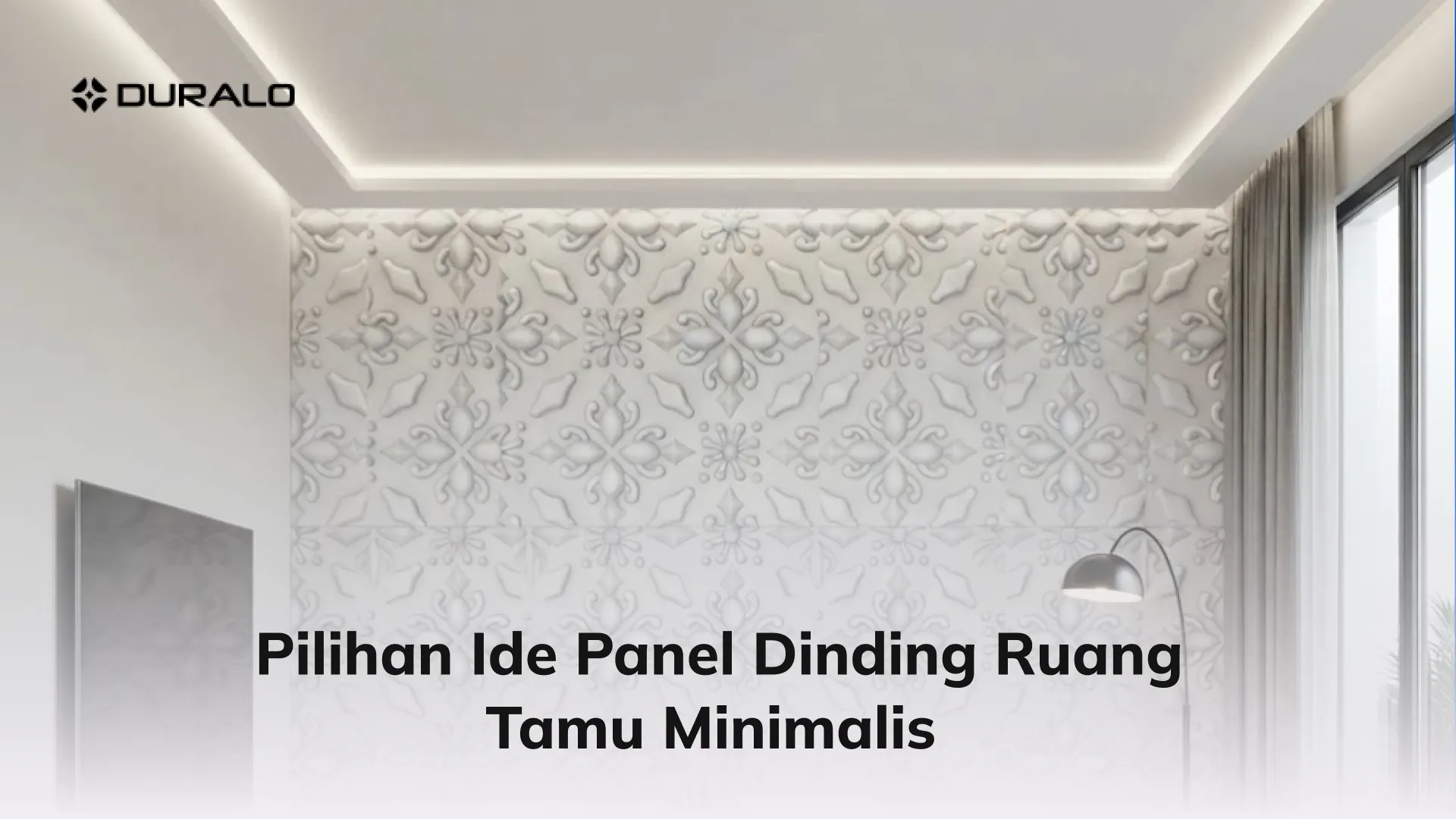 Pilihan Ide Panel Dinding Ruang Tamu Minimalis