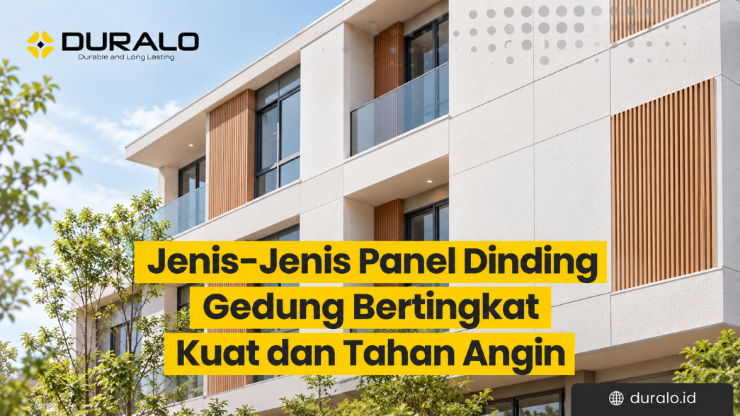 Jenis-Jenis Panel Dinding Gedung Bertingkat