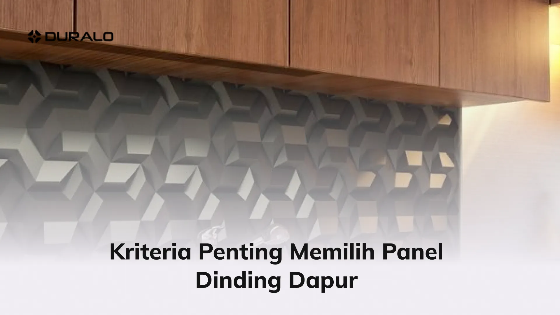 Kriteria Penting Memilih Panel Dinding Dapur