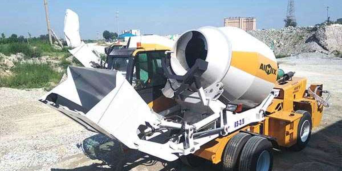 A Mini Self Loading Concrete Mixer Is Perfect For Small Projects