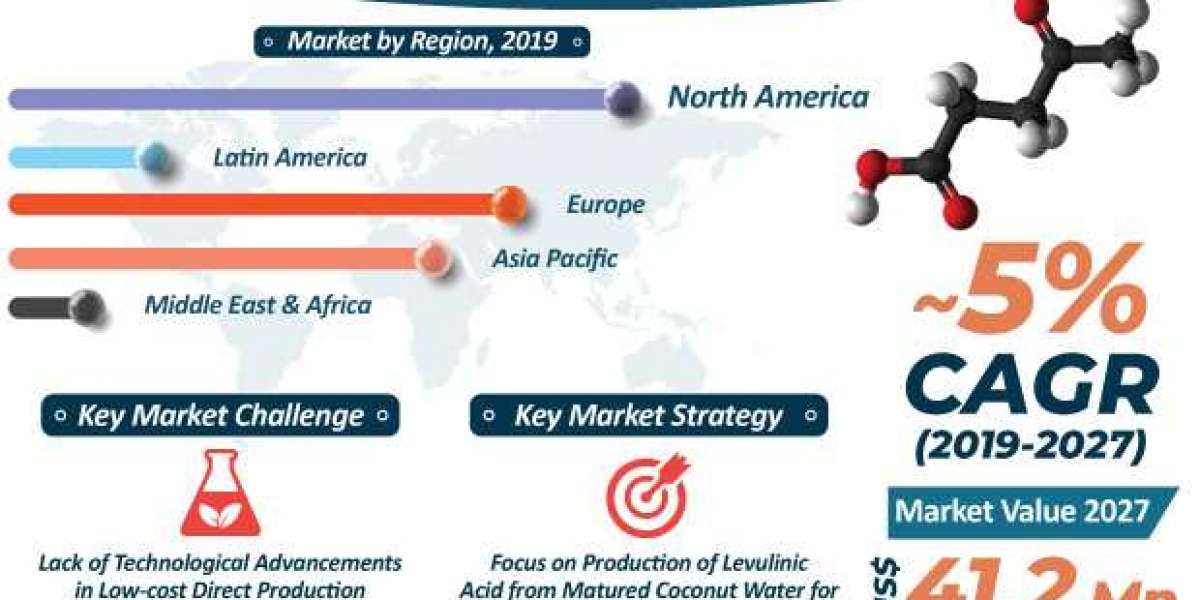 Levulinic Acid Market to reach US$ 41.2 Mn by 2027