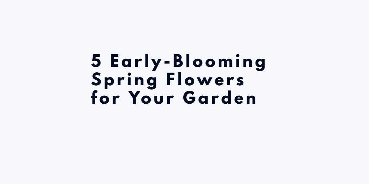 5 Early-Blooming Spring Flowers for Your Garden