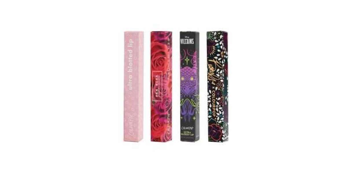 Buy Eco-Friendly Custom Lip Gloss Boxes at Wholesale Rate