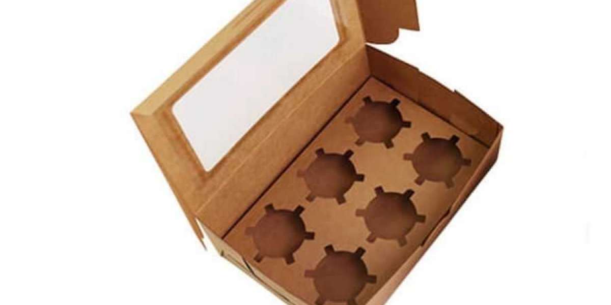 Customized Cupcake Packaging Boxes with Free Shipping