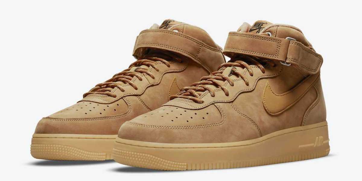 Buy Nike Air Force 1 Mid “Wheat” Uni**** Sneakers More On Saleretrojordan.com