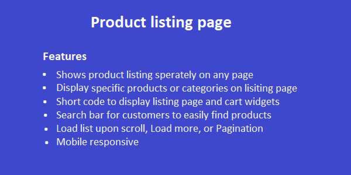 WooCommerce product listing page