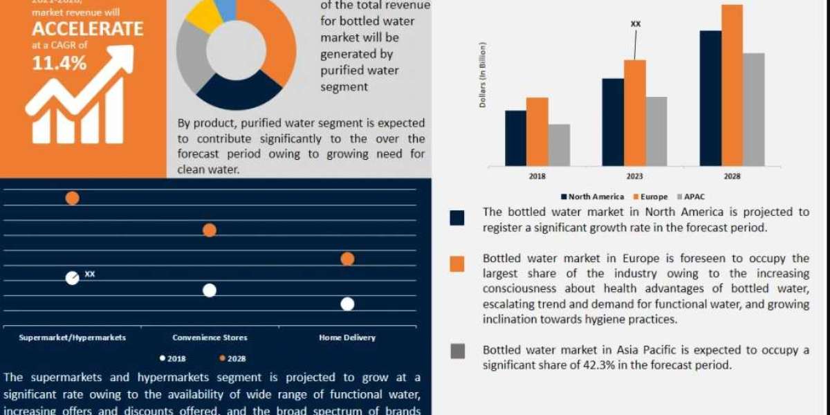 Bottled Water Market Size, Trends, Revenue Share Analysis, Forecast, 2020–2028