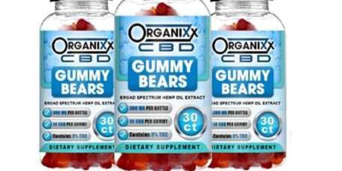 FDA-Approved Organixx CBD Gummy Bears - Shark-Tank #1 Formula