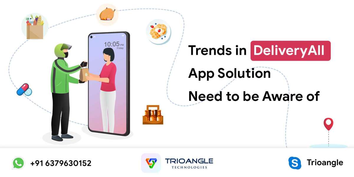 Trends in DeliveryAll App Solution Need to be Aware of
