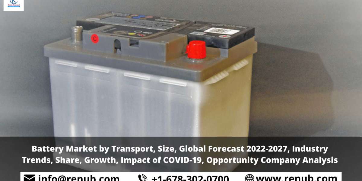 Battery Market by Transport, Size, Industry Trends, Share, Growth, Opportunity, Global Forecast 2022-2027
