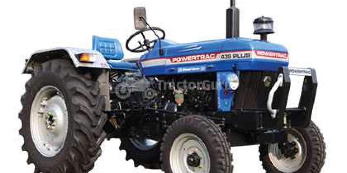Powertrac 439 Plus Tractor in India For Farming Process
