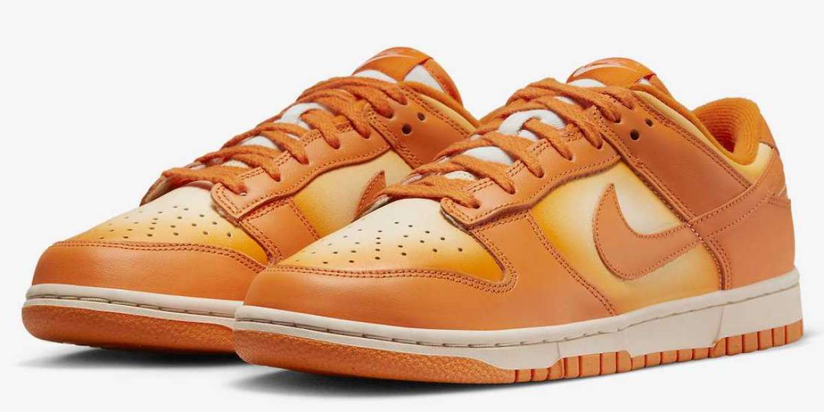 DX2953-800 Nike Dunk Low "Magma Orange" Will Be Available Soon