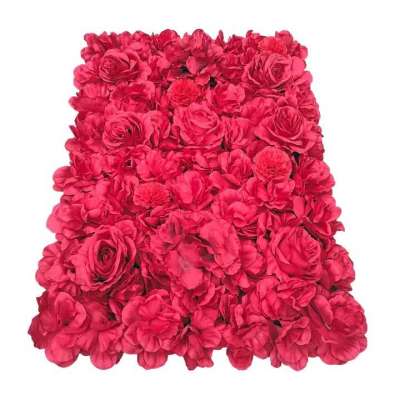 Stunning Vividly Coloured Artificial Flower Wall Backdrops Online Profile Picture