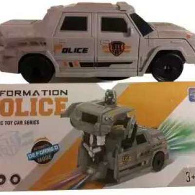 Car Deformation police car with light & sound for girls & boys Profile Picture