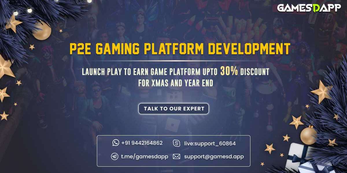 Be the future Market leader in the Play to earn gaming platform