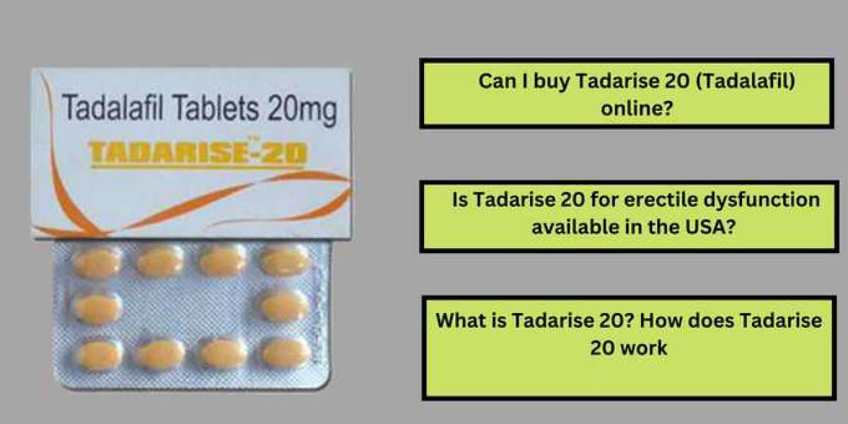 Tadarise 20 Mg | Tadalafil | It's Side Effects
