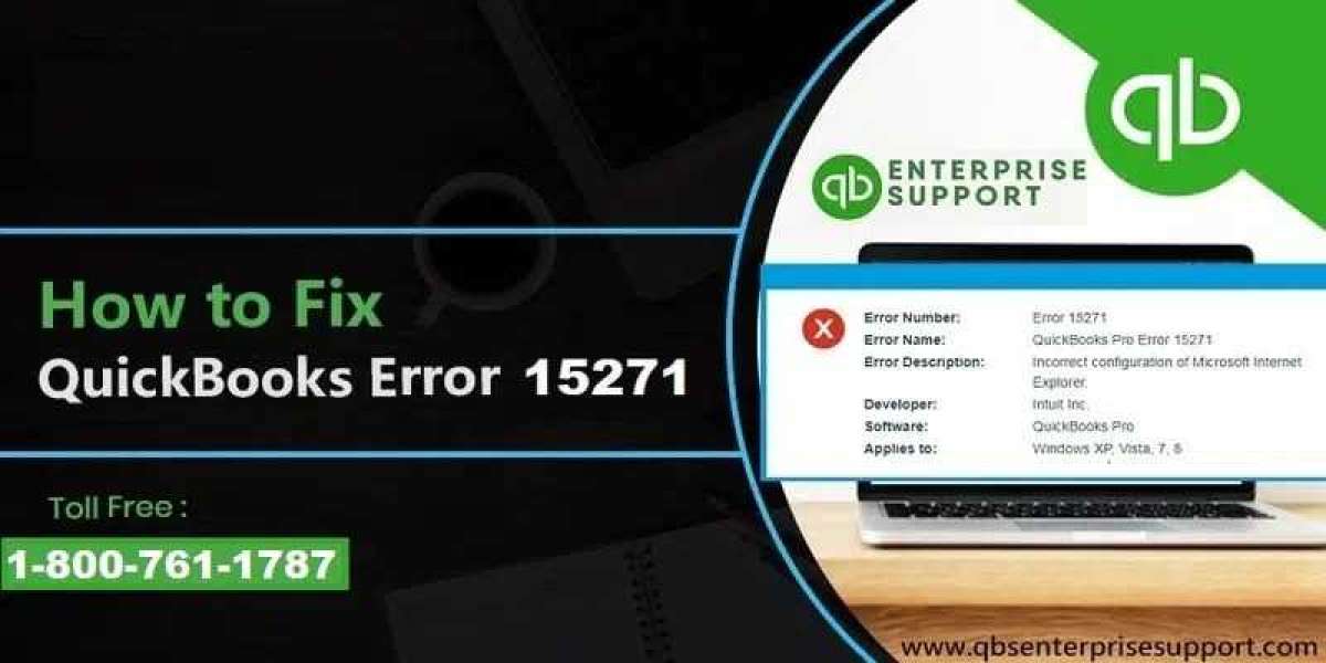 Fix QuickBooks Error 15271 - Maintenance Release & Update Error