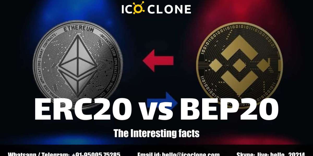 BEP20 vs ERC20 tokens: Which one to choose for your crypto business?