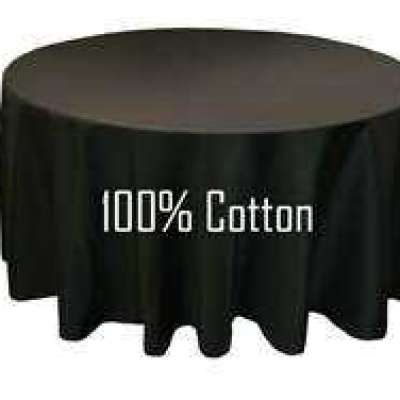 Imported Cotton Round Tablecloths– Rounded, Circular, Spherical Tables Profile Picture