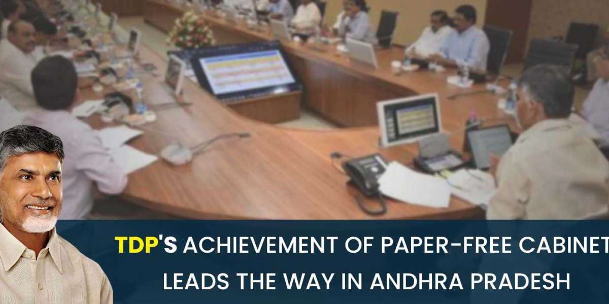 TDP's Achievement of Paper-Free Cabinet Leads the Way in Andhra Pradesh