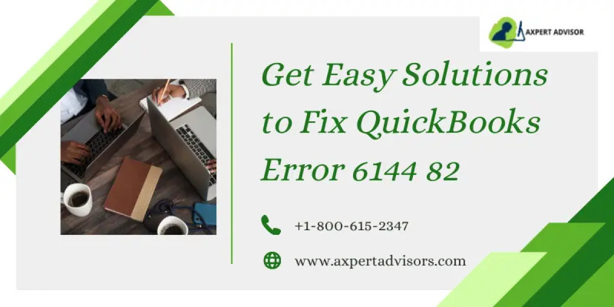 A step-by-step guide to fix the Quickbooks error 6144 82
