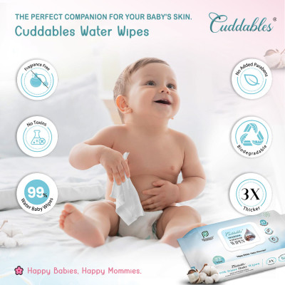 Cuddables baby wipes 72N pack Profile Picture